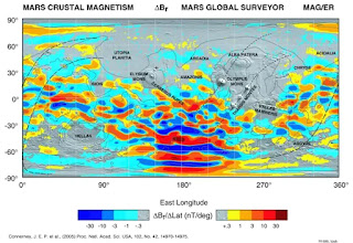Compasses on Mars could help you locate magnetic rock.