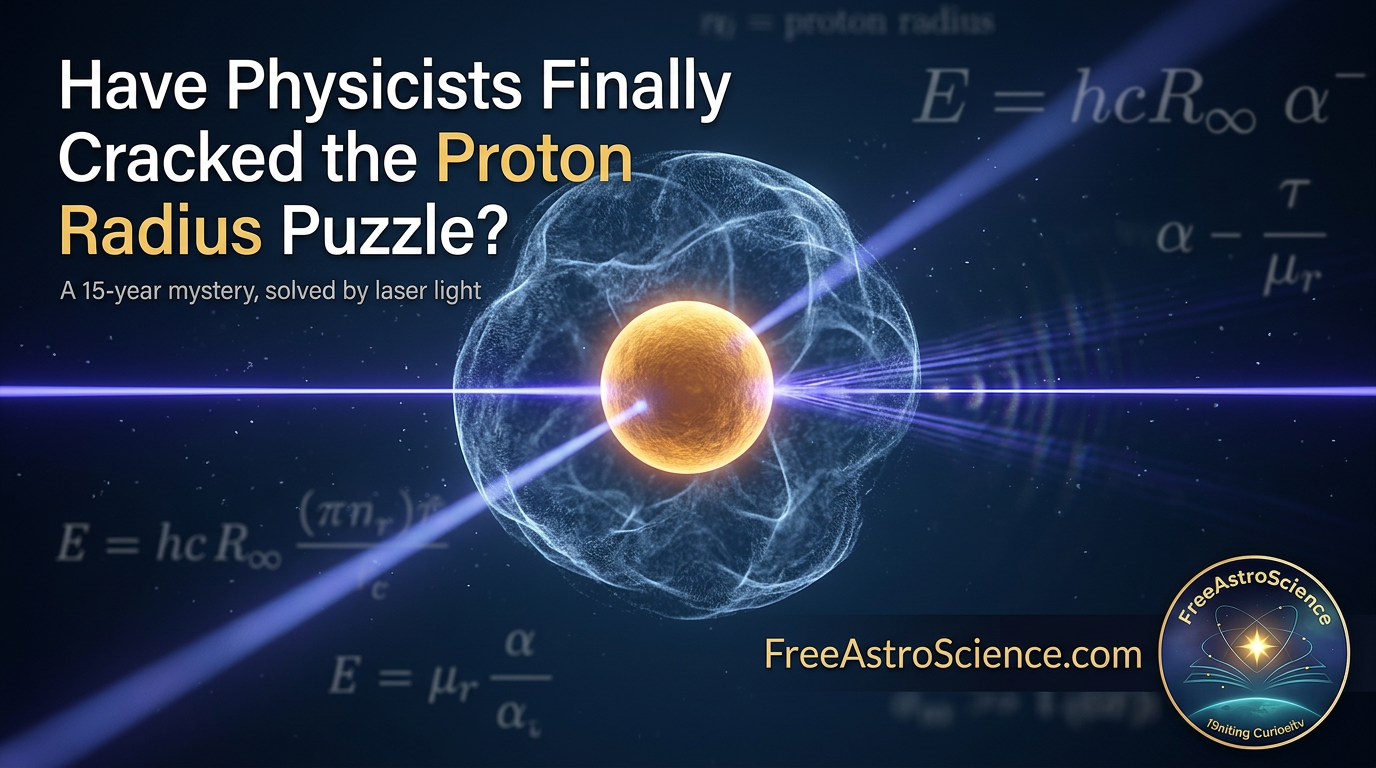 Proton radius puzzle solved with lasers.