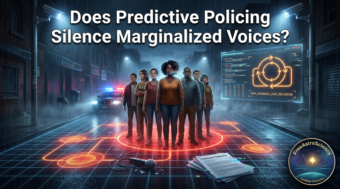 Group questioning predictive policing's impact.