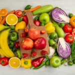 vegetable composition with fruits