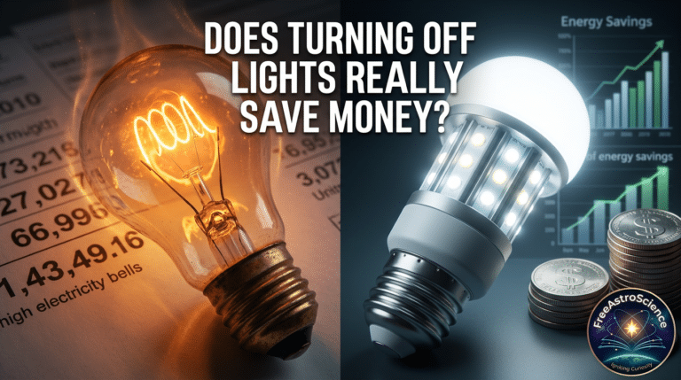 Comparison of light bulbs and savings