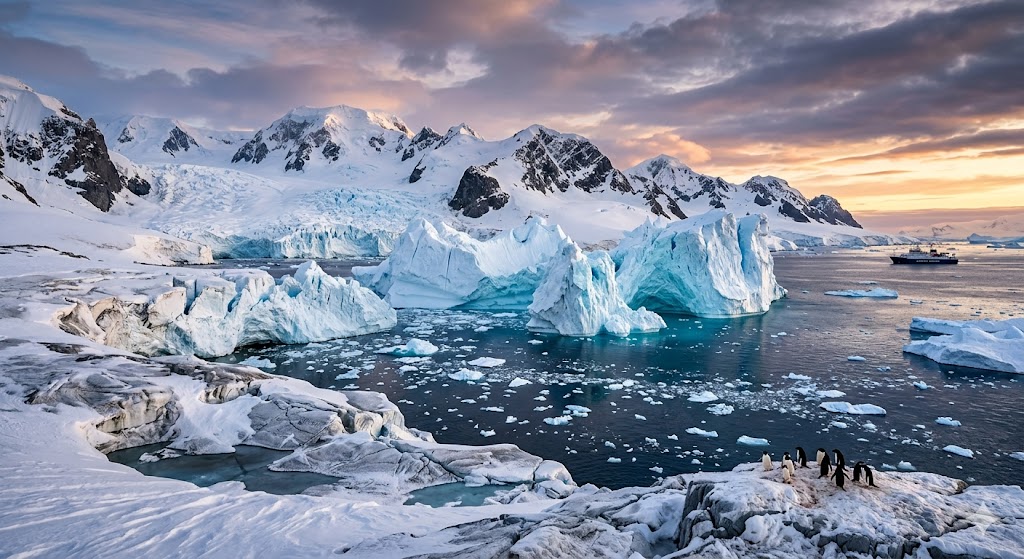 Antarctic ice: geological archives revealing the movement of the solar system