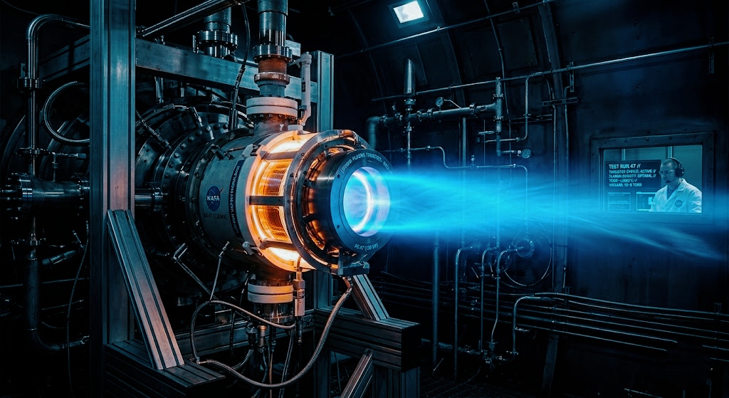 Mars: the new lithium-plasma engine breaks records