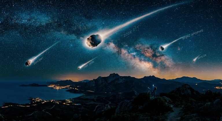 NEOs: mapping the invisible highways of space