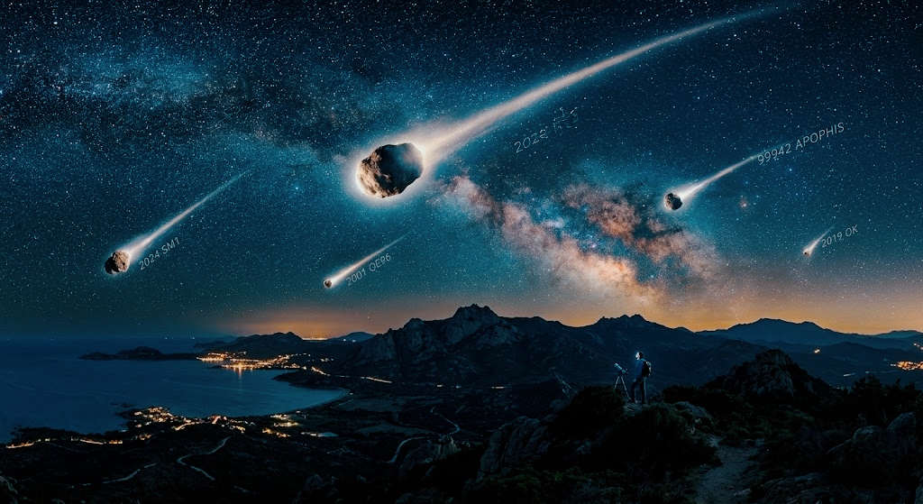 NEOs: mapping the invisible highways of space