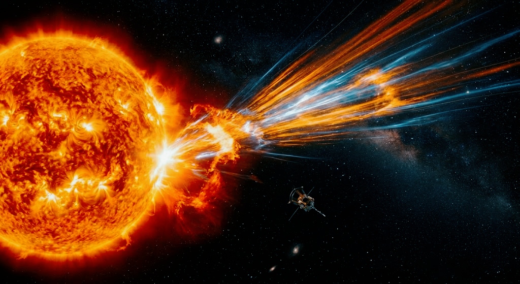 Solar radio bursts: revealing hidden magnetic reversals