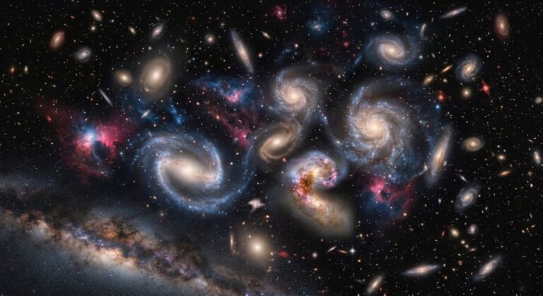 Galaxies shaped by cosmic location just 1.2 billion years after the Big Bang