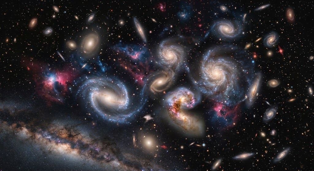 Galaxies shaped by cosmic location just 1.2 billion years after the Big Bang
