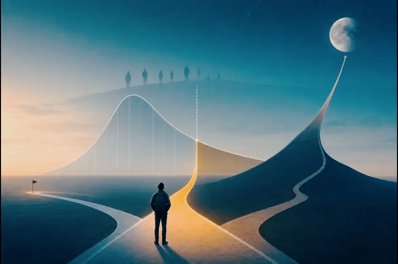 Moon: recent research challenges the classic adage of extreme ambition