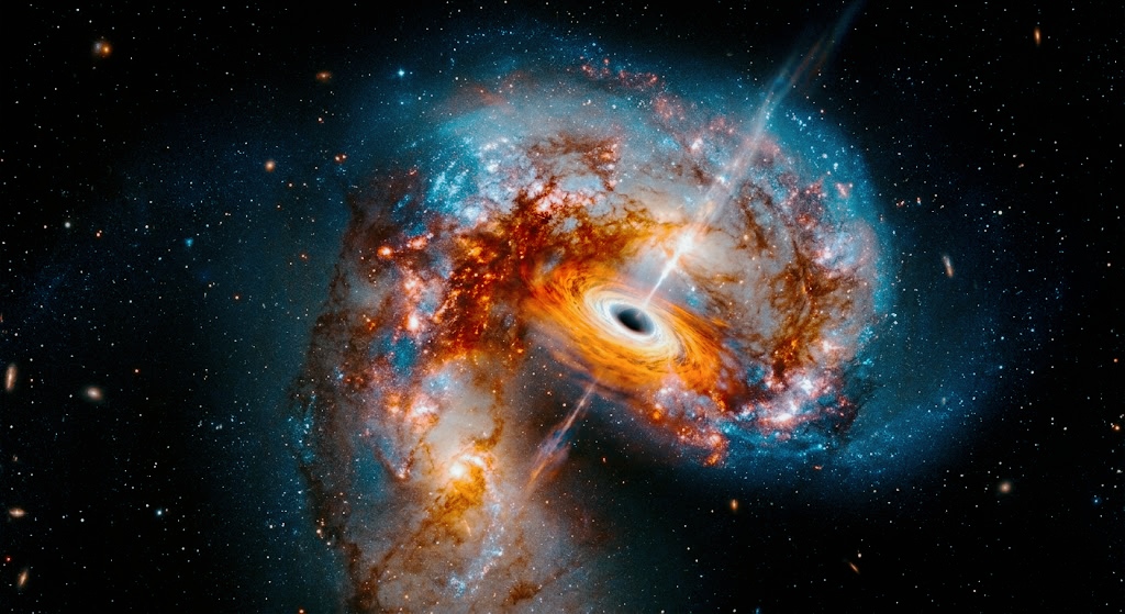 Antennae galaxies: New research exposes a supermassive black hole cloaked in dust