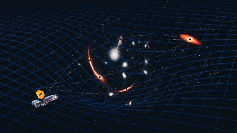 Black hole weighed at a distance of 10 billion light-years by JWST